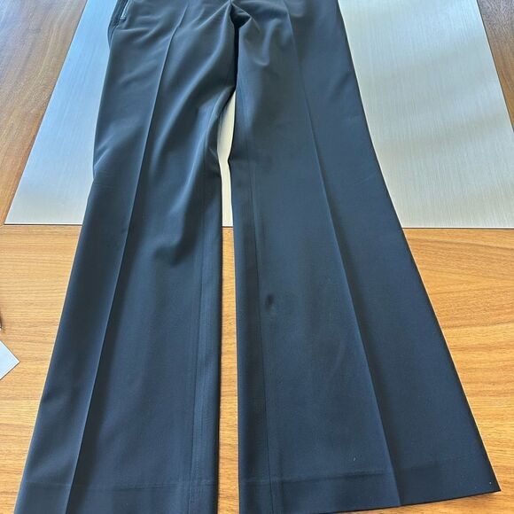 Elie Tahari black techno fabric pants size 6 - Picture 5 of 12